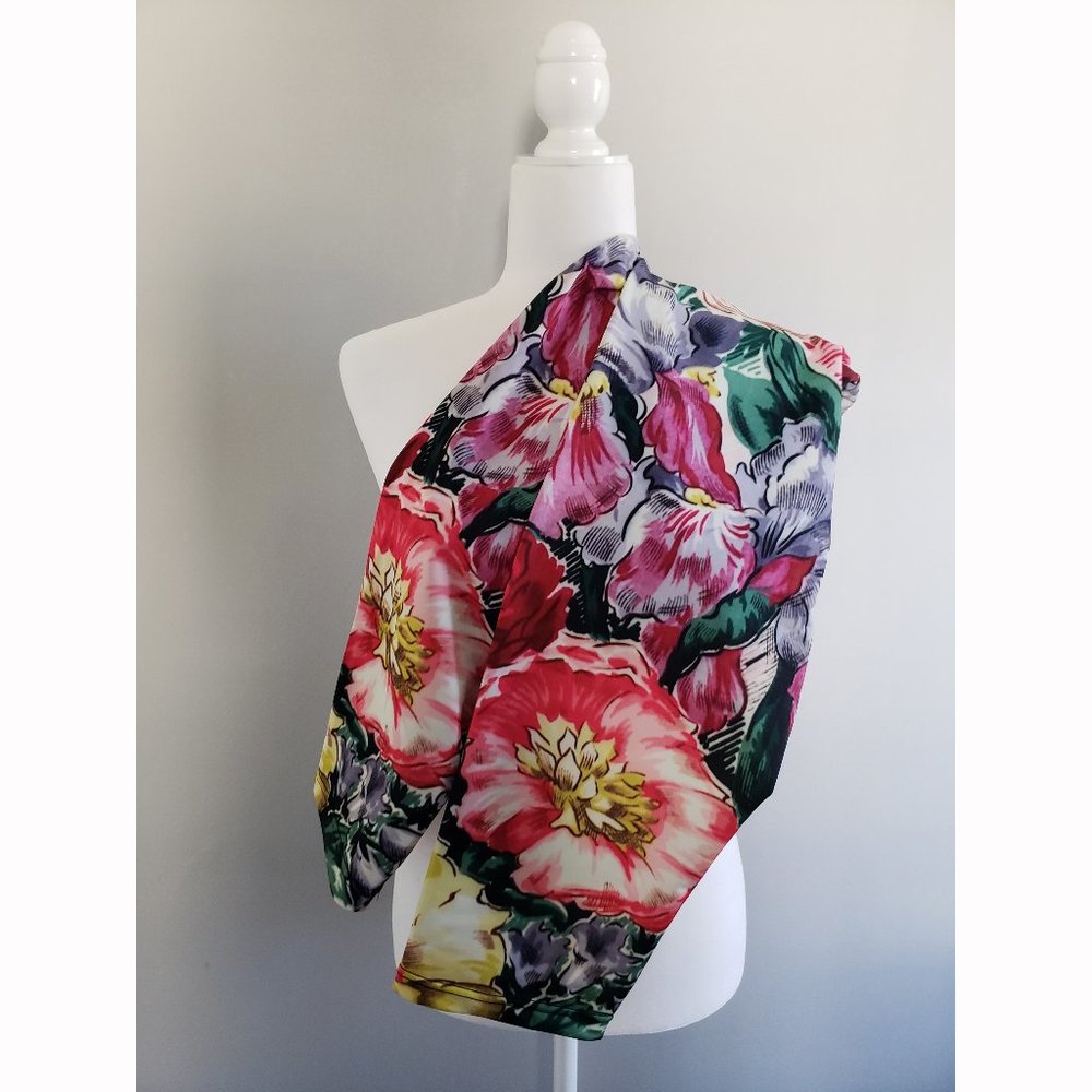 OLD FASHIONED FLORAL capris leggings (XL)